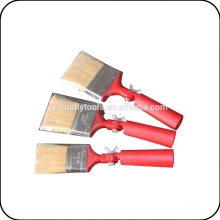 spain market bent red plastic handle paint brush